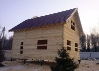 Крыша покрытая металлочерепицей