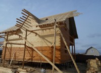 Обрешетка на стропильной системе