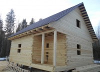 Крыльцо брусового дома