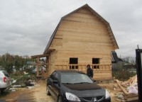 Дома 6x8 из профилированного бруса